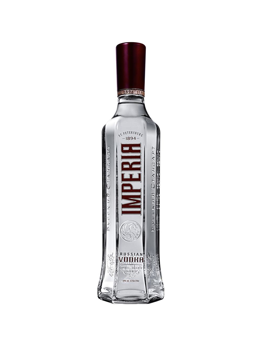 Russian Standard Imperia Vodka 700mL - Rare