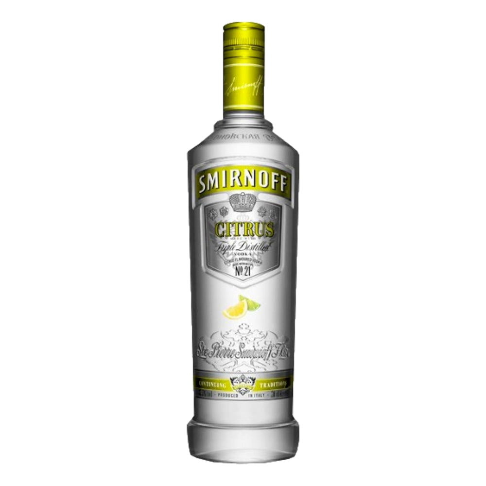 Smirnoff Citrus Vodka 700mL - Vintage