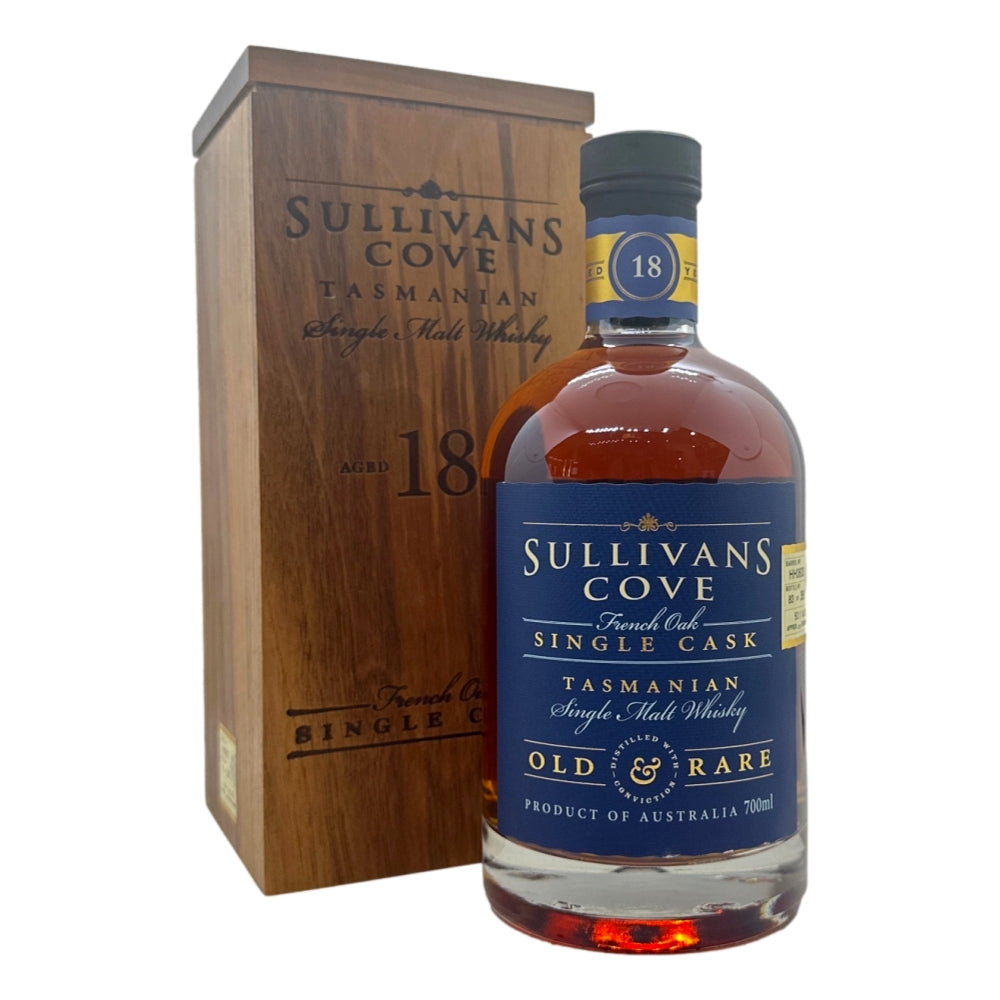 Sullivans Cove French Oak 18 YO Single Cask Old and Rare Whisky (Barrel No. HH0600) 700mL