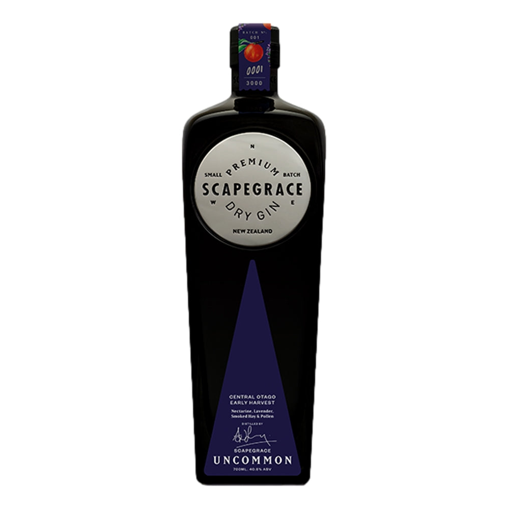 Scapegrace Uncommon Central Otago Early Invest Premium Dry Gin 700mL