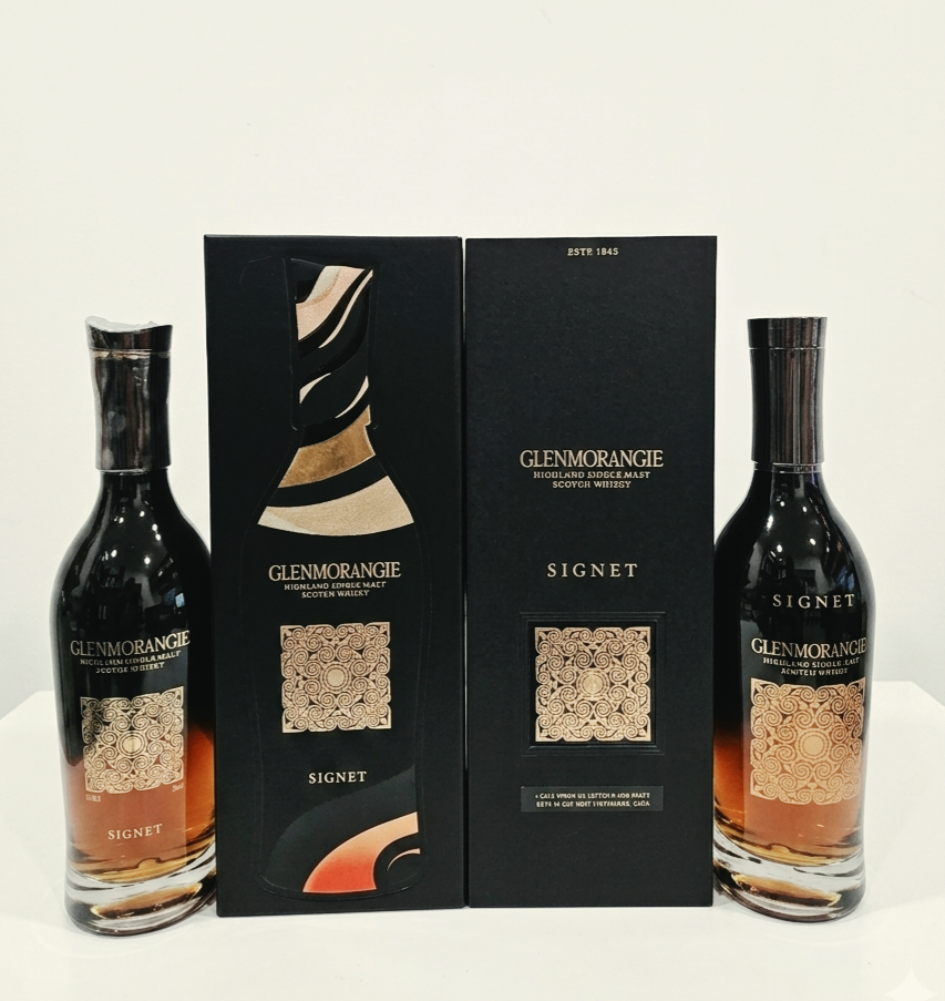 Glenmorangie Signet Single Malt Scotch Whisky 700mL x 2 - Old & New Bundle