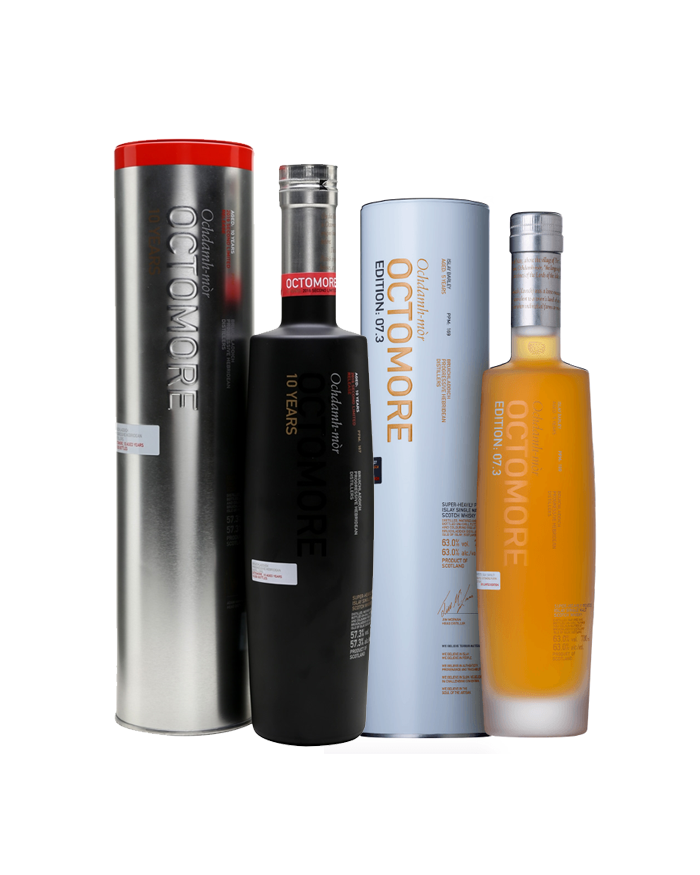 Smoke And Fire: Octomore 7.3 + Octomore 10 YO
