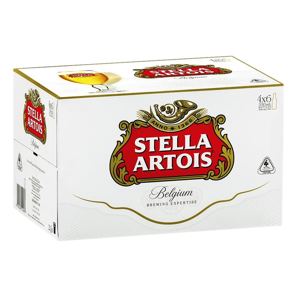 Stella Artois Bottles (24 X 330mL)