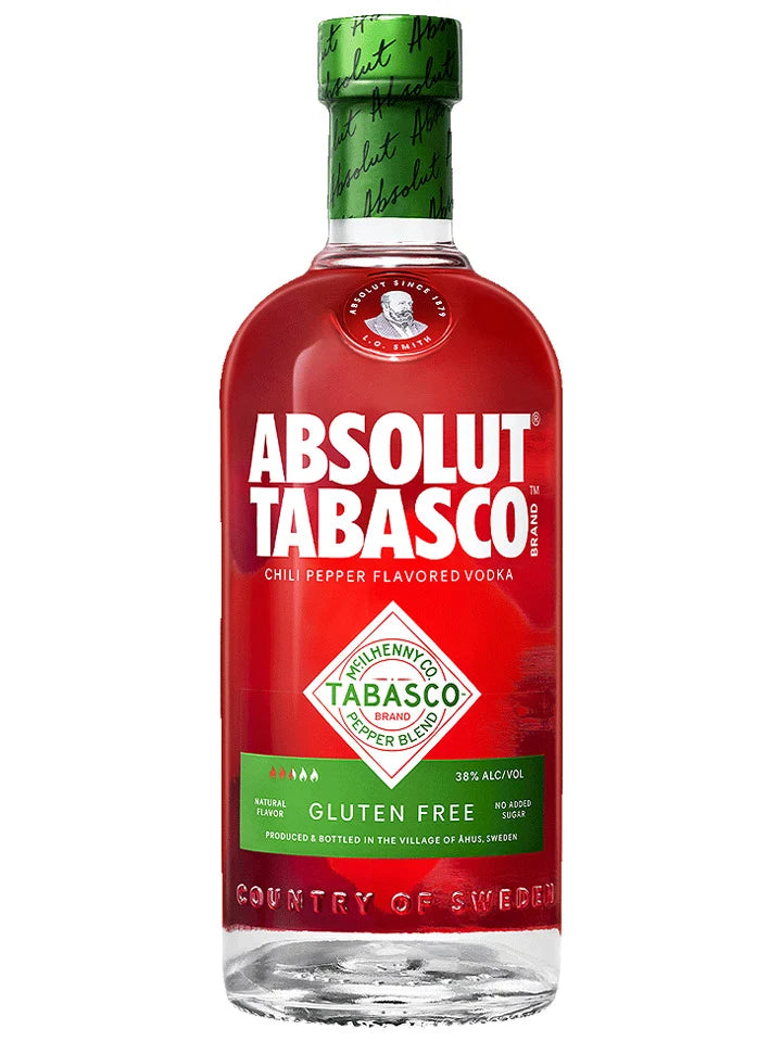 Absolut Tabasco Flavoured Vodka 1L
