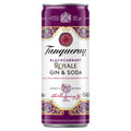 Tanqueray Royale Blackcurrant Gin and Soda Can (10X250mL)