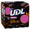 UDL Extra Vodka and Passionfruit Cans (10X375mL)
