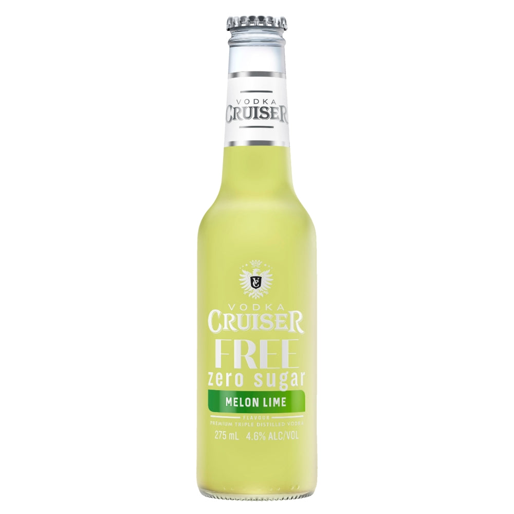 Vodka Cruiser Zero Sugar Melon Lime (10X275mL)