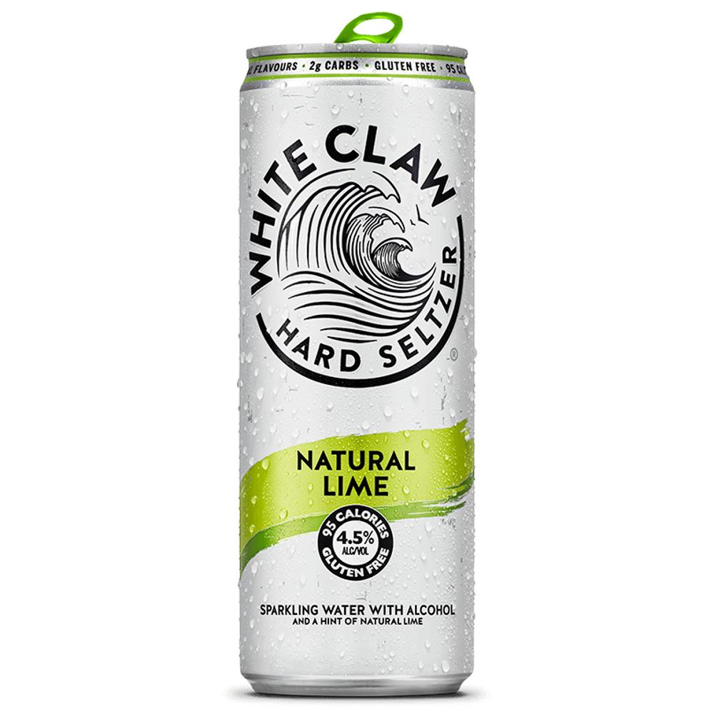 White Claw Natural Lime Seltzer (10X330mL)