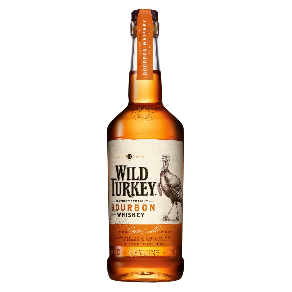 Wild Turkey Kentucky Straight Bourbon Whiskey 1L