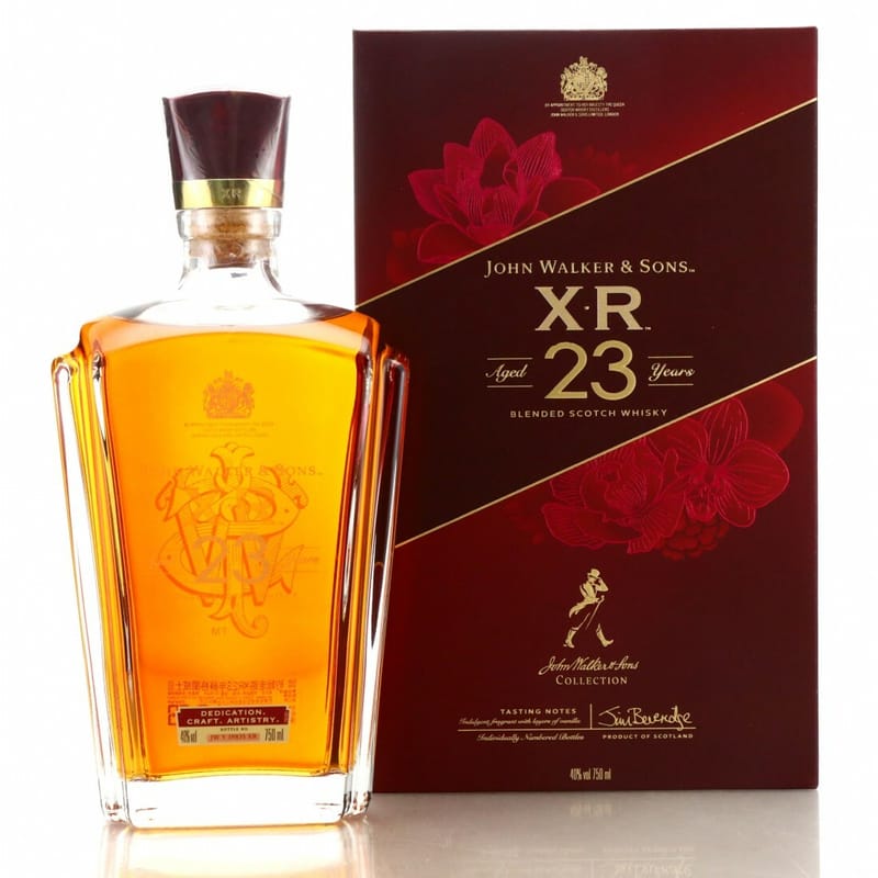 Johnnie Walker XR 23 Year Old Blended Scotch Whisky 750mL - Limited Edition