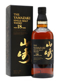 Yamazaki 18 Year Old Single Malt Japanese Whisky (Limited Edition Numbered Bottling) 700mL